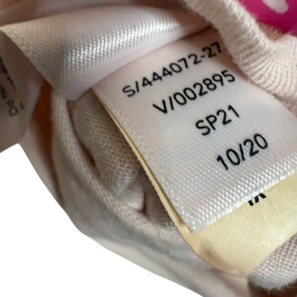 Athleta Short Sleeve Crewneck T Shirt Women 1X Pink Activewear Stretch Casual - Picture 4 of 6